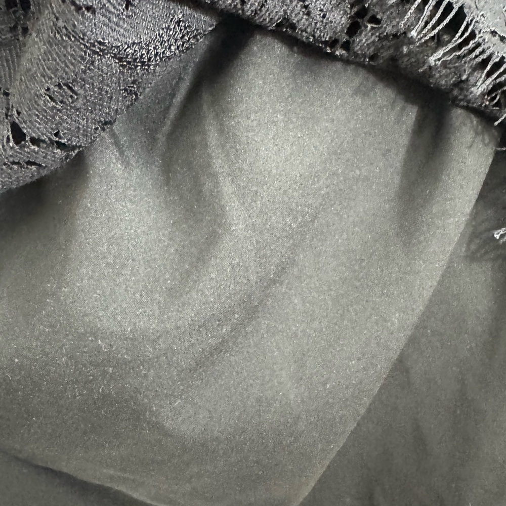 Cabi Black Lace Detail Top Size XS - Picture 3 of 10